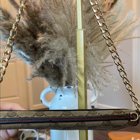 Gucci Cream and Black Monogram Wallet - Picture 4 of 10